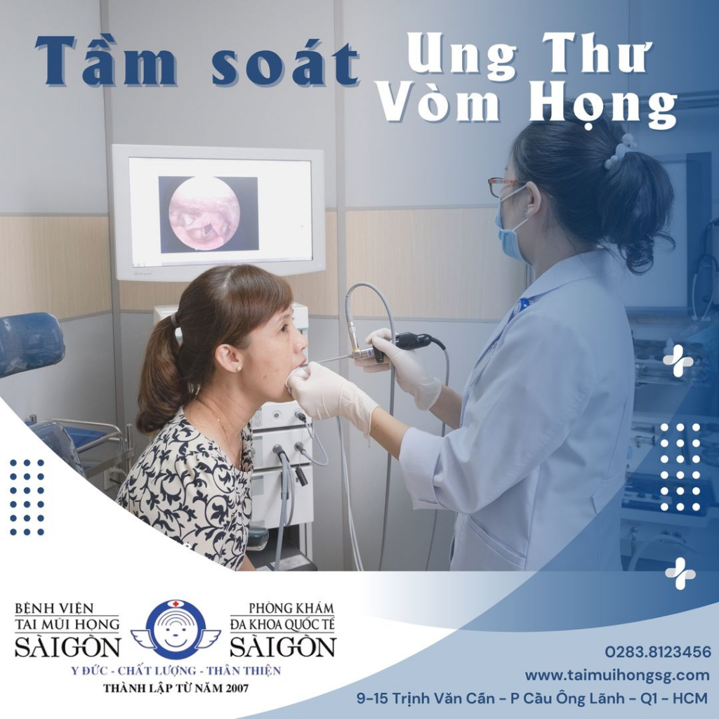 GÓI KHÁM TẦM SOÁT UNG THƯ VÒM HỌNG